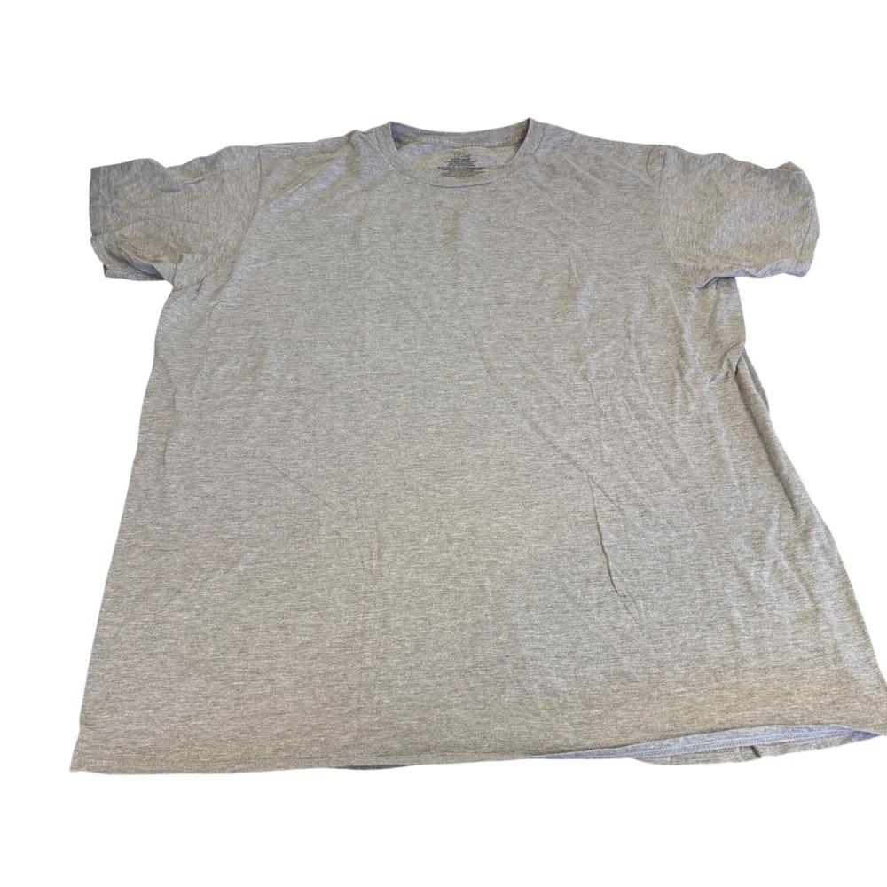 George‎ Mens Short Sleeve Crew Neck T-Shirt Heather Gray 2XL 2XL/2TG 50-52
